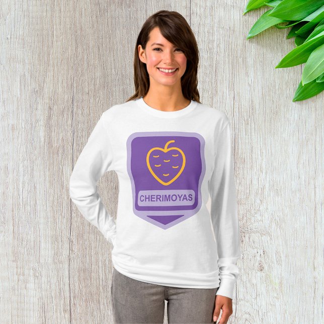 Unique Cherimoya Fruit Graphic Customisable  T-Shirt (Creator Uploaded)
