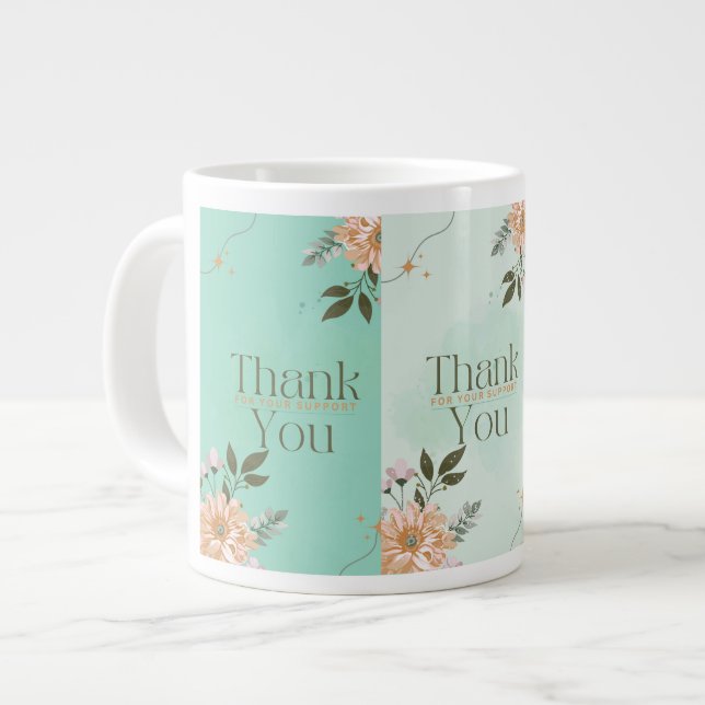 unique chic gift  large coffee mug (Front Left)
