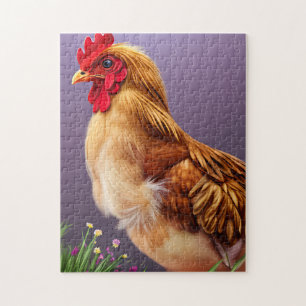 Unique Chicken Jigsaw Puzzle