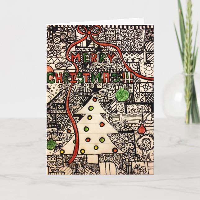 Unique Christmas Card (Front)