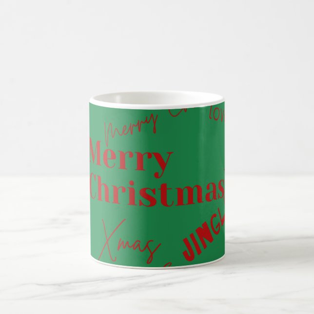 Unique Christmas Coffee Mug (Center)