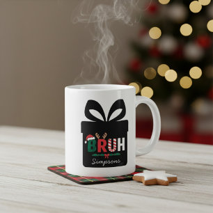 Unique christmas coffee mug simple fun