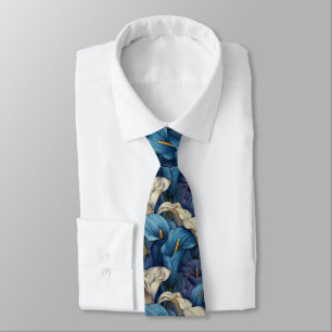 Unique Christmas Gift For Boyfriend Calla Lilies Tie