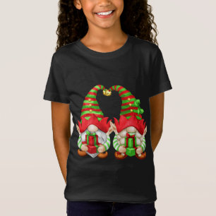 Unique Christmas Gnomes With Cute Elf Ears For Xma T-Shirt