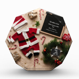 Unique Christmas pregnancy announcement  Photo Block