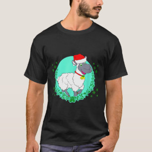 Unique Christmas Sheep Lamb for Kids and Breeders T-Shirt