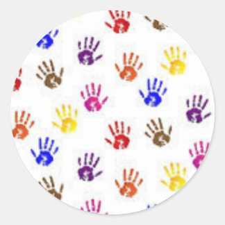 Unique Classic Round Sticker