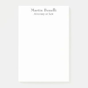 Unique Classical Personalized Custom Own Name Post-it Notes