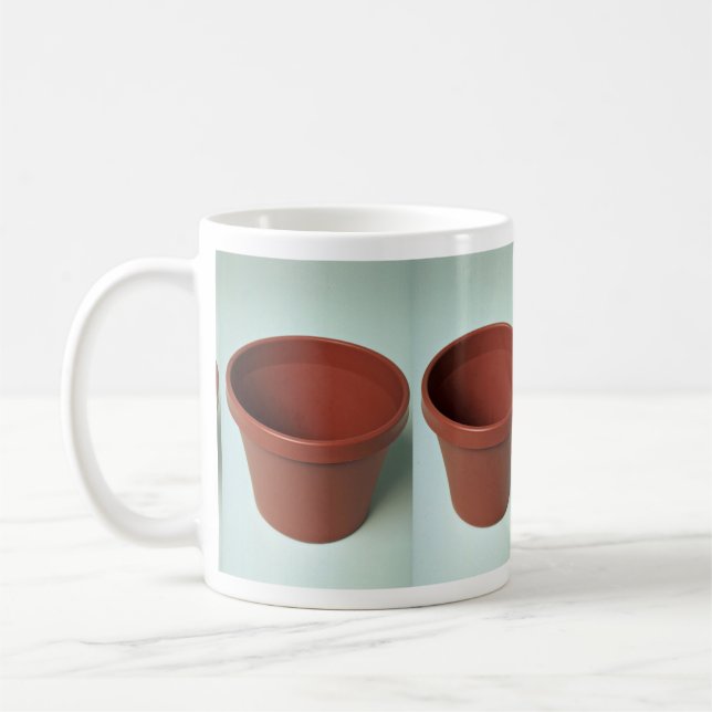 Unique Clay pot Coffee Mug (Left)