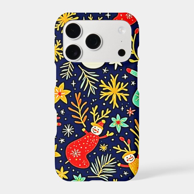 Unique Colorful Festive Pattern Art (Back)