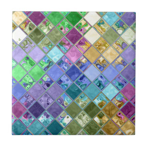 Unique Colourful Ceramic Tile