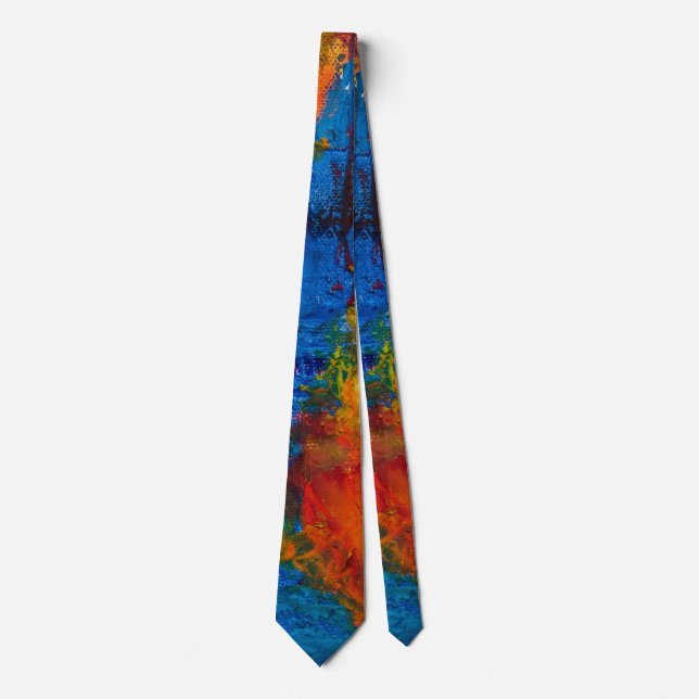 Unique Colourful Men's Tie (Front)