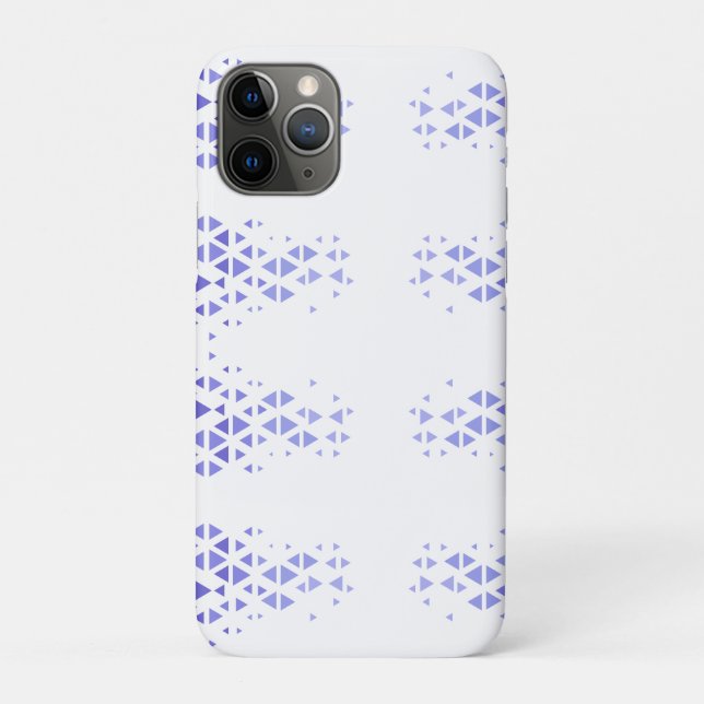 Unique Colourful Triangle Pattern & Quotes Case-Mate iPhone Case (Back)