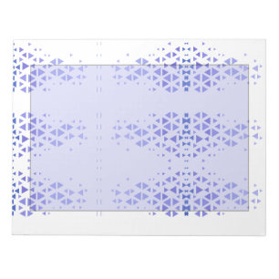 Unique Colourful Triangle Pattern & Quotes Notepad