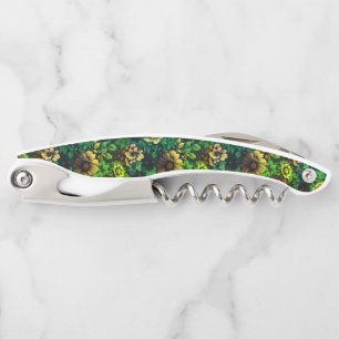 Unique Colours Vintage Floral Print Corkscrew