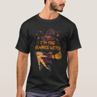 Unique Cool Halloween Novelty Im The Grannie Witch T-Shirt