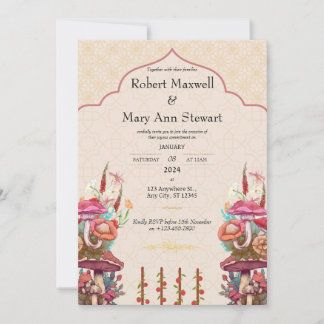Unique Cottagecore Wedding Invitations