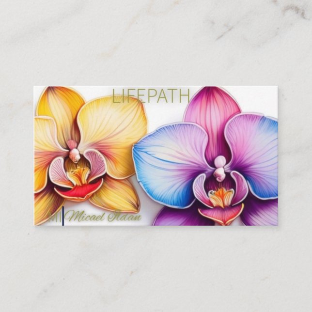 Unique, Creative Business Card (Front)