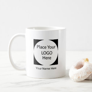 Unique & Creative Custom Name & Logo Design Coffee Mug