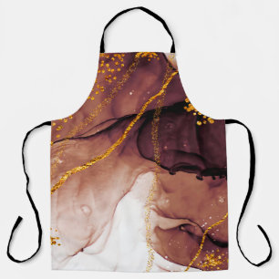 Unique creativity. Art&Gold. Inspired by the Sky.  Apron