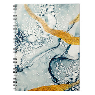 Unique creativity. Art&Gold. Inspired by the Sky. Notebook