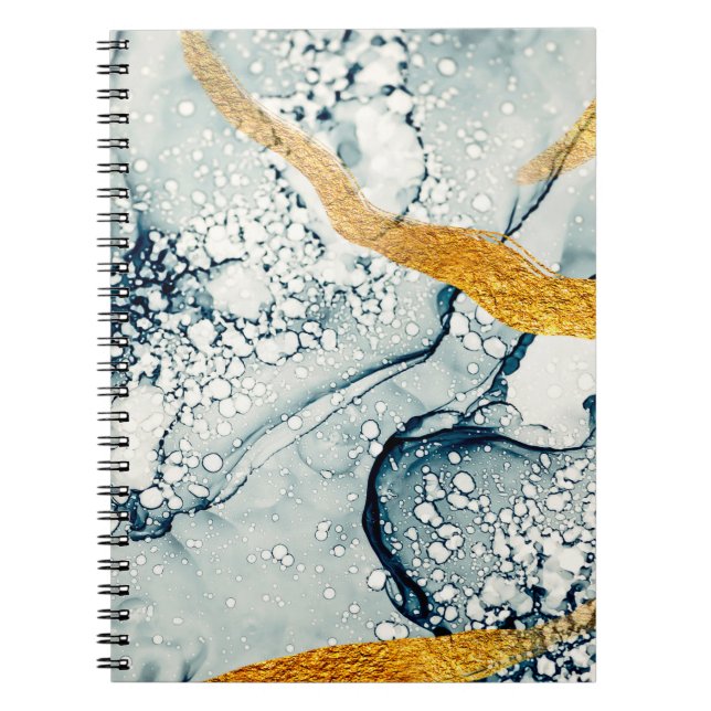 Unique creativity. Art&Gold. Inspired by the Sky.  Notebook (Front)
