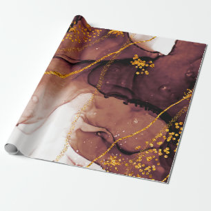 Unique creativity. Art&Gold. Inspired by the Sky. Wrapping Paper