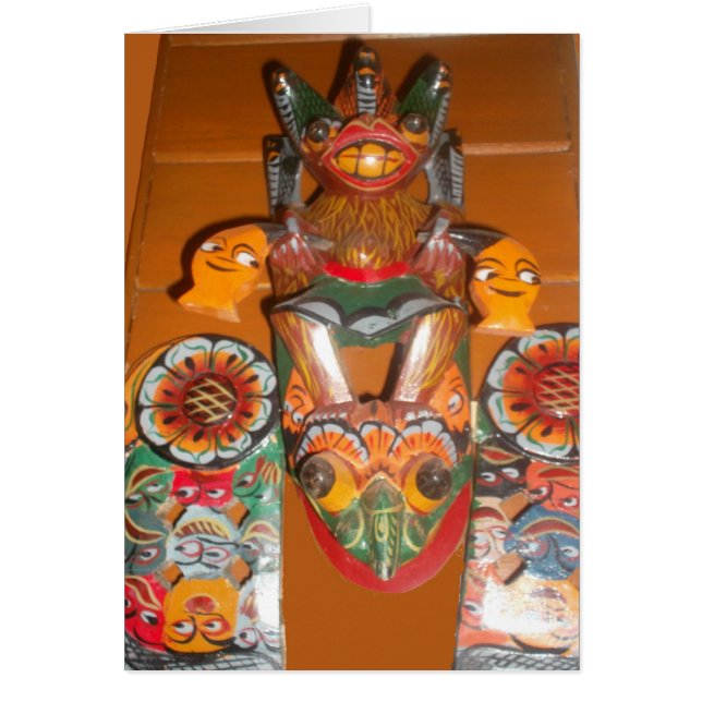 Unique Cultural Art - Sri Lankan/Indonesian Design (Front)