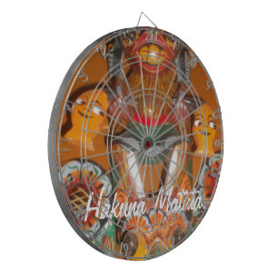 Unique Cultural Art - Sri Lankan/Indonesian Design Dartboard