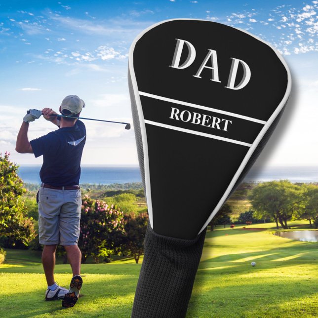 Unique Custom DAD Personalised with Name Golf Head Cover (Creator Uploaded)