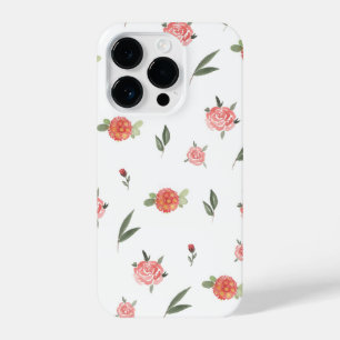 Unique Custom Floral Photo iPhone 14 Pro Case