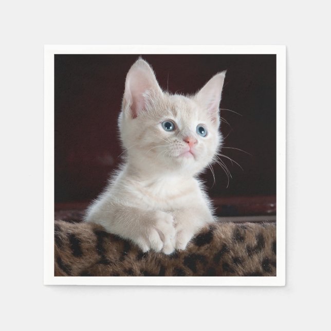 Unique Custom Photo Napkin (Front)