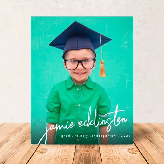 Unique Custom Text Photo Kindergarten Graduation A (Creator Uploaded)