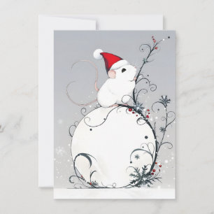 Unique Cute Mouse Christmas Cards