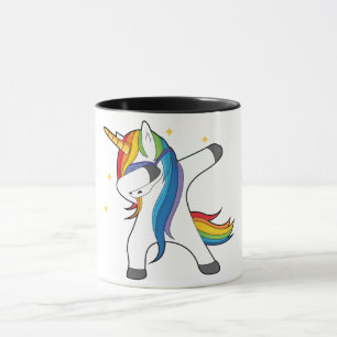 Unique Cute Unicorn Dabbing Mug