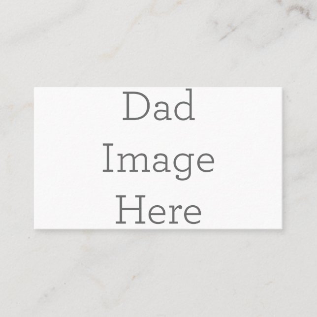 American, 89 mm x 51 mm Business Card (Front)
