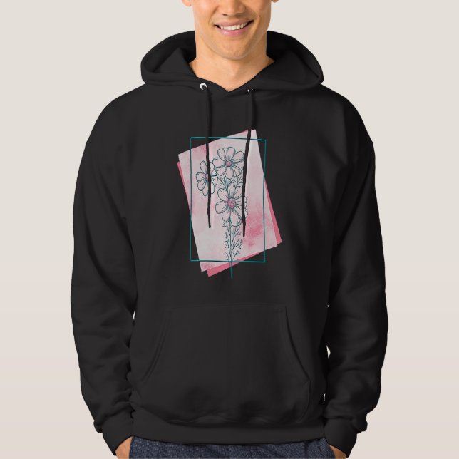 Unique Daisies For Fun Flower  Cute Hoodie (Front)