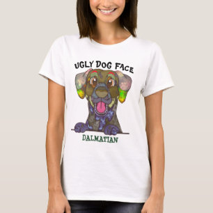 Unique Dalmatian ugly face T-Shirt