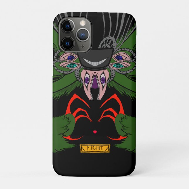 Unique Dark Art Monster Baby Bodysuit  Case-Mate iPhone Case (Back)