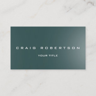 Unique Dark Slate Grey Business Card