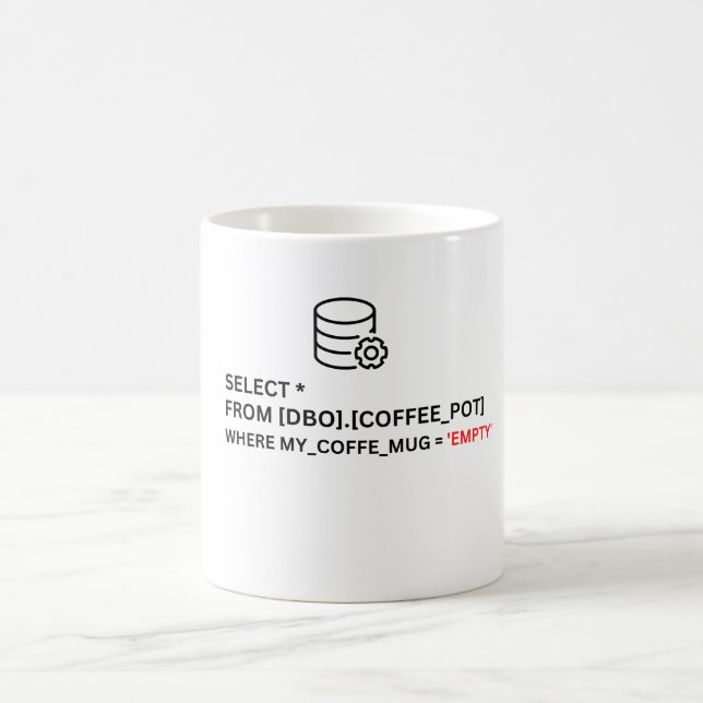 Unique Data Analyst  Coffee Mug (Center)