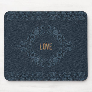 Unique Denim - Jeans Abstract Style Mouse Mat