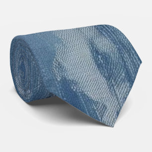 Unique Denim Style Men's Neck Tie