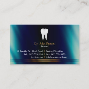 Unique Dental Medical Business Card
