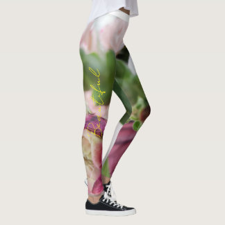 Unique design green alloys leggings