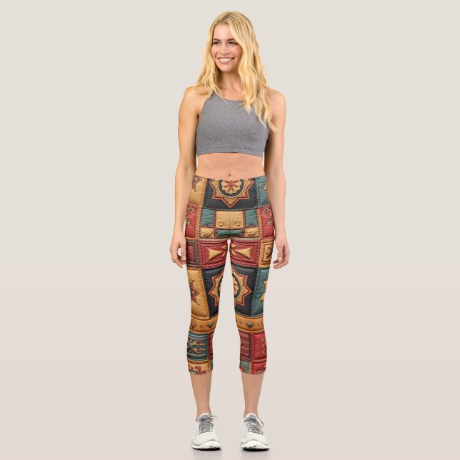 Unique Design Womens Leggings  (Front)