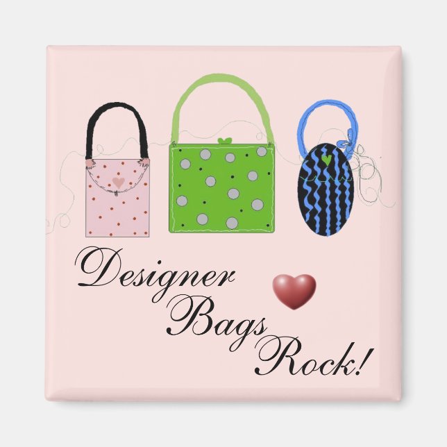 Unique Designer Bags Magnet (Front)