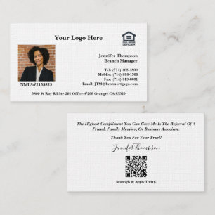 Unique Designs For Realtors & Loan Officer Business Card
