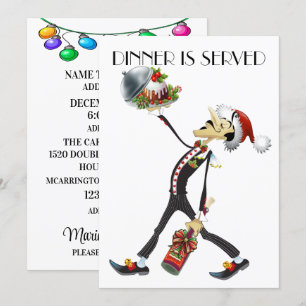 Unique Dinner / Gathering Waiter Series  Invitation