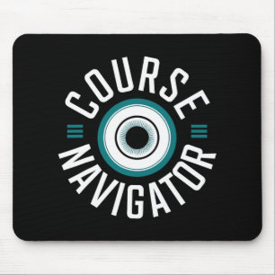 Unique Disc Golf Course Navigator Design For Enthu Mouse Mat
